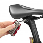 Fahrrad-Mini-Faltwerkzeug, 10-teilig Fahrrad-Mini-Faltwerkzeug, 10-teilig