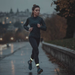 Hama reflexné pásky pre bežcov/chodcov/cyklistov, EN 17353:2020, elastické, nastaviteľné, 2 ks