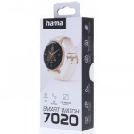 Hama 7020, smart hodinky, GPS, AMOLED 1,32, telefonovanie, hlas. asistent, IP68/3 ATM