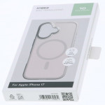 White Diamonds Hybrid Case, kryt pre Apple iPhone 17, magnetický, matný, polopriehľadný pieskový