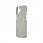 White Diamonds Hybrid Case, kryt pre Apple iPhone 17, magnetický, matný, polopriehľadný pieskový