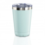 Xavax To Go, tepelnoizolačný pohár s otvorom na pitie, 270 ml, pastelový modrý