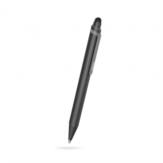Hama Mini 2v1, zadávacie pero, s guľôčkovým perom, antracitové - ALTERNATÍVA POD OBJ. Č. 182546
