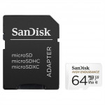 SanDisk microSDXC High Endurance Video 64 GB C 10 U3 V30, adaptér