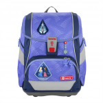 Školská aktovka/ruksak 2V1 pre prváčikov – 6-dielny set, Step by Step Ľadové kráľovstvo, certifikát