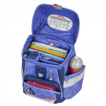 Školská aktovka/ruksak 2V1 pre prváčikov – 6-dielny set, Step by Step Ľadové kráľovstvo, certifikát
