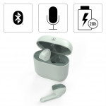 Hama Bluetooth slúchadlá Freedom Light, kôstky, nabíjacie puzdro, zelené