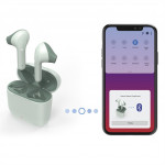 Hama Bluetooth slúchadlá Freedom Light, kôstky, nabíjacie puzdro, zelené