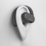 Hama Bluetooth slúchadlá Spirit Open, open-ear, klip, tmavá šedá