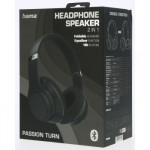 Hama Bluetooth slúchadlá a reproduktor Passion Turn, 2v1, EQ (zánovné)