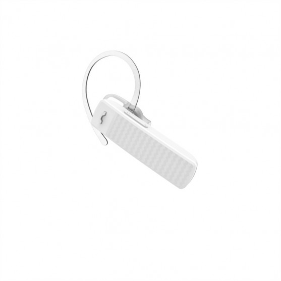 Hama MyVoice1500, Bluetooth headset mono, pre 2 zariadenia, Siri, Google Assist., biely