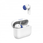 Hama Bluetooth slúchadlá Passion Clear II, štuple, ANC, aplikácia, biele