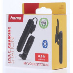 MyVoice Station, mono Bluetooth headset, pre 2 zariadenia, Siri, Google Assist., nabíjacia stanica