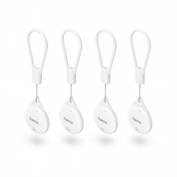 Hama lokalizačný čip/vyhľadávač kľúčov/predmetov, Apple Find My, certifikácia MFi, Bluetooth, 4 ks