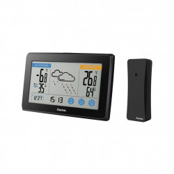 Hama Touch, meteostanica, senzor, dotykové tlačidlá, čierna Hama Touch, meteostanica, senzor, dotykové tlačidlá, čierna