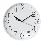 Hama PG-220, nástenné hodiny, priemer 22 cm, tichý chod, biele
