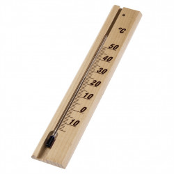 Hama analógový teplomer, vnútorný, drevený, 20 cm Hama analógový teplomer, vnútorný, drevený, 20 cm