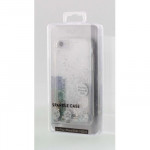 White Diamonds Sparkle, kryt pre Apple iPhone 6/6s/7/8/SE 2020/SE 2022, strieborné hviezdičky