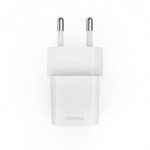 Hama Eco rýchla USB nabíjačka, USB-C PD/QC 25 W, biela