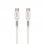 Hama Eco kábel USB-C 2.0 typ C-C 1 m, biely