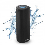 Hama Pipe 3.0, Bluetooth reproduktor, vode odolný podľa IPX5, 24 W, 10 svetelných režimov, čierny