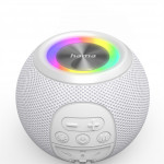 Hama Ball, Bluetooth reproduktor, 5 W, LED podsvietenie, AUX-in, USB-A, microSD slot, biely