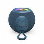 Hama Ball, Bluetooth reproduktor, 5 W, LED podsvietenie, AUX-in, USB-A, microSD slot, modrý
