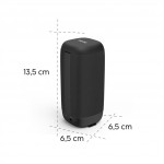Hama Tube 4.0, Bluetooth reproduktor, 3,5 W, AUX-in, USB-C, čierny