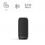 Hama Tube 4.0, Bluetooth reproduktor, 3,5 W, AUX-in, USB-C, čierny