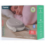 Hama Calm, Bluetooth® reproduktor, plochý, biely šum, časovač, 3 W, biely Hama Calm, Bluetooth® reproduktor, plochý, biely šum, časovač, 3 W, biely