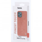 Hama Finest Touch, kryt pre Apple iPhone 12/12 Pro, koralový