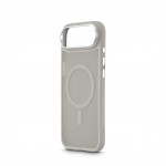 White Diamonds Hybrid Case, kryt pre Apple iPhone Air, magnetický, matný, polopriehľadný pieskový