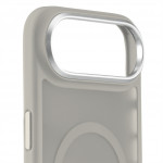 White Diamonds Hybrid Case, kryt pre Apple iPhone Air, magnetický, matný, polopriehľadný pieskový