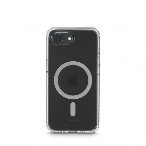 Hama Extreme Protect, kryt pre Apple iPhone 16e, magnetický, D3O®, nezažltne, priehľadný