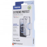 Hama Extreme Protect, kryt pre Apple iPhone 16e, magnetický, D3O®, nezažltne, priehľadný