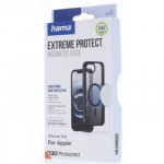 Hama Extreme Protect, kryt pre Apple iPhone 16e, magnetický, D3O®, čierny