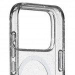 White Diamonds Mag Glitter, kryt pre Apple iPhone 17 Pro, magnetický, priehľadný s trblietkami