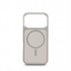 White Diamonds Hybrid Case, kryt pre Apple iPhone 17 Pro, magnetický, matný, polopriehľadný pieskový