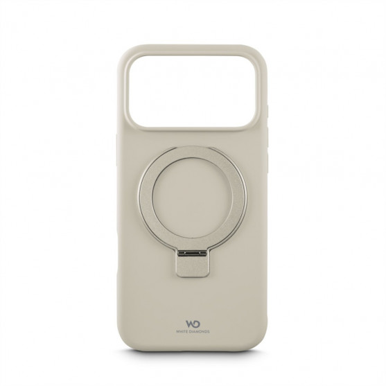 White Diamonds Mag Urban Stand Case, kryt pre Apple iPhone 17 Pro Max, MagSafe kompat., pieskový