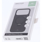 White Diamonds Mag Urban Stand Case, kryt pre Apple iPhone 17 Pro Max, MagSafe kompatibilný, čierny