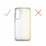 Hama Extreme Protect, kryt pre Samsung Galaxy A36 5G, D3O®, nezažltne, priehľadný