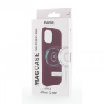 Hama MagCase Finest Feel PRO, kryt pre Apple iPhone 13 mini, bordový