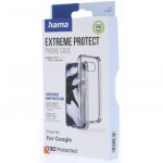 Hama Extreme Protect, kryt pre Google Pixel 9a, D3O®, nezažltne, priehľadný