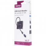 Hama čítačka kariet USB 3.2 Gen1, USB-A, USB-C adaptér, SD/CF/MS