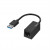 Hama sieťový adaptér USB-A - RJ45, Gigabit Ethernet