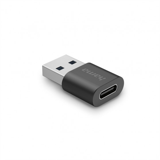 Hama redukcia USB-A na USB-C, kompaktná, 10 GB/s