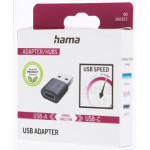 Hama redukcia USB-A na USB-C, kompaktná, 10 GB/s