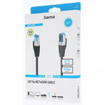 Hama sieťový kábel Cat6a S/FTP RJ45 1,5 m, tienený, 10 Gb/s