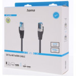 Hama sieťový kábel Cat6a S/FTP RJ45 15 m, tienený, 10 Gb/s