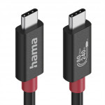 Hama USB-C kábel USB4, 1 m, 80 Gb/s, 240 W